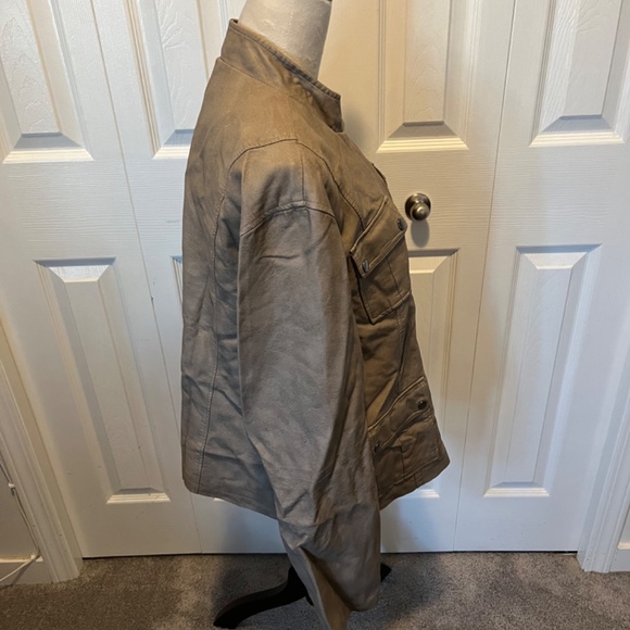 Alfani size XL faux Leather jacket - Picture 7 of 11